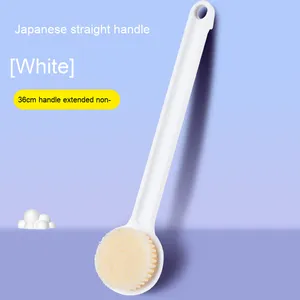 Spazzola doccia corpo con setole, Scrubber posteriore per la spazzola da bagno Logo personalizzato OEM servizio all'ingrosso personalizzabile pennello massaggiante - Product Image 6