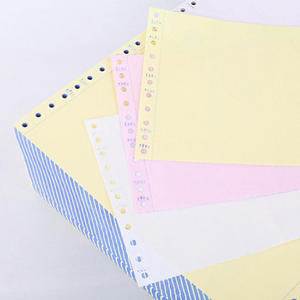 Usine personnalisée 3ply continu autocopiant NCR papier ordinateur imprimer feuille de formulaire de <span class=keywords><strong>facture</strong></span> <span class=keywords><strong>vierge</strong></span> - Product Image 3
