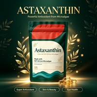 Complément alimentaire LUVVITA Collagène Antioxydant Vegan Naturel Astaxanthine 12 mg Gélules Molles Soins de Santé