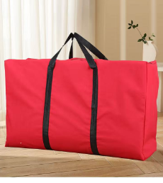 Sac de rangement portable en tissu Oxford moderne grande capacité, <span class=keywords><strong>housse</strong></span> anti-poussière tissée pour vêtements et déménagement - Product Image 2