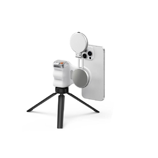 Phone Camera Shoot Hand Grip Magnetic Smart Phone Holder Shooting Aid Remote Control Handle for