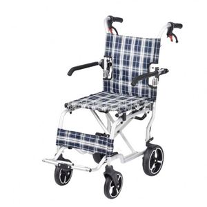 Déambulateur portable à quatre roues avec poches pour téléphone et portefeuille, léger, pliable, capacité de 100 kg, pour personnes âgées et personnes handicapées - Product Image 2
