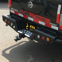 Pare-chocs arrière en acier lourd avec logo personnalisé gratuit pour Hilux Vigo 4x4 Pickup Accessoires de carrosserie compatibles Ranger Tacoma Navara Triton