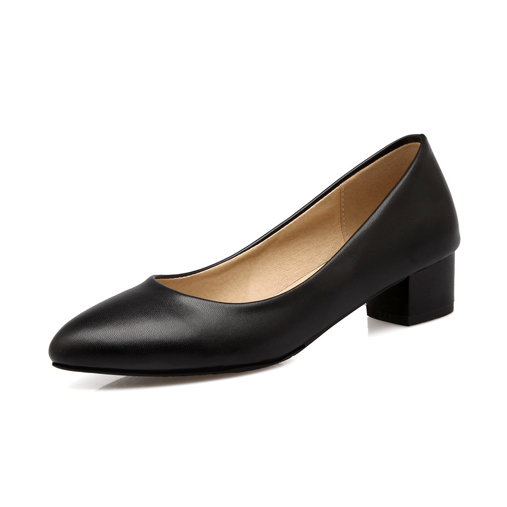 Up-4279r 3.5cm Low Heel Ladies Office Dress Shoes 32-48size Up-4279r 3.5cm Low Heel Ladies Office Dress Shoes 32-48size