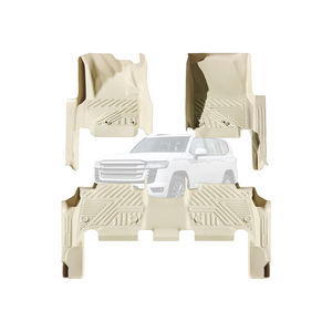 Автомобильные коврики KQD 5D из TPE, всепогодные, износостойкие, бежевые, для <span class=keywords><strong>Toyota</strong></span> Land Cruiser - Product Image 1