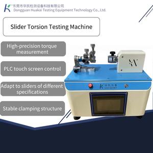 Metal, plastik ve naylon fermuarlar için yüksek doğruluklu fermuar çektirme gücü ve tork test cihazı - Product Image 1