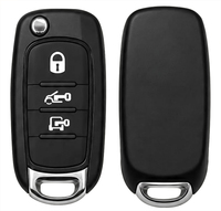 Nouvel arrivage en gros : Lame de clé vierge non coupée SIP22, boîtier de clé télécommande pliable vide, coque de remplacement pour clé de véhicule, étui d'allumage