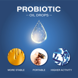 OEM Vegan Organic Probiotics Liquid Probiotic Drops Mejora el cólico intestinal para bebés Suplemento 30ml - Product Image 4