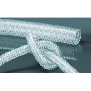 Tubo flessibile rivestito del PVC del tubo flessibile della molla del tubo del filo di acciaio a spirale del PVC del tubo flessibile del filo di acciaio del commestibile di prezzo basso