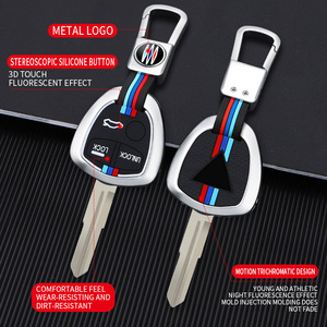 เคสใส่กุญแจรถยนต์ซิลิก้า<span class=keywords><strong>เจ</strong></span>ลโลหะสังกะสีอัลลอยสำหรับ Mitsubishi Outlander Eclipse CROSS ASX Pajero lencer พวงกุญแจกระเป๋า - Product Image 2