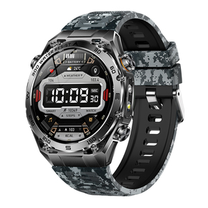 Montre connectée de fitness extérieur pour homme AK105, Nouveauté 2026, Direct Usine, 1.53" IPX8, Appel Bluetooth, Fréquence Cardiaque, SpO2, Assistant Vocal IA, Batterie 1000mAh Grande Capacité - Product Image 2