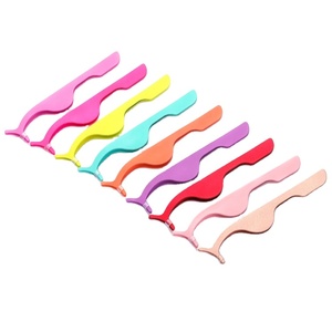 Pinzas de Acero Inoxidable Coloridas para Aplicar y Retirar Pestañas, Pinzas Personalizadas para Pestañas - Product Image 6