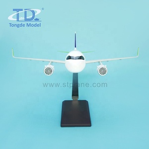 A321NEO Sky Express ขนาด1/100 44.5ซม. เครื่องบินเรซินของขวัญส่งเสริมการขาย - Product Image 3