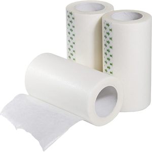 Bande adhésive médicale en papier non tissé, type papier, microporeuse, respirante, facile à déchirer, accessoire de trousse de premiers secours, hypoallergénique - Product Image 2