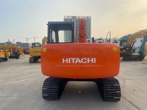 Used Hitachi ZAXIS 60 Mini Excavator Zero Tail Swing Compact Crawler <b>Digger</b> for Construction and Farm Work - Product Image 3