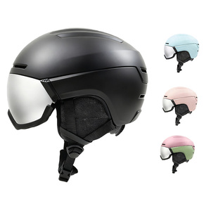 ハイエンドCE EN1077スキーヘルメットストレッチバイザレンズ付きシールド軽量スノーヘルメットプロスノーボード用 - Product Image 1