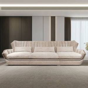 Sofá moderno de madera para sala de estar con sofá de tela de alta calidad para hoteles y villas de lujo - Product Image 6