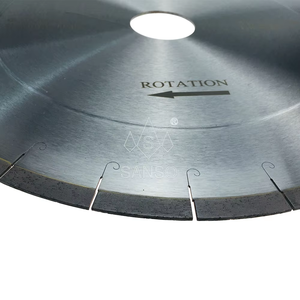 أقراص قطع ماسية بشفرات صامتة 18 بوصة من حجر الجرانيت الرملي البازلت - Product Image 2