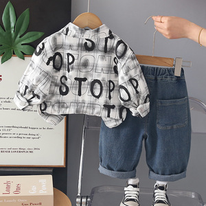 Completi Casual 3 Pezzi Stampati alla Moda <span class=keywords><strong>per</strong></span> Bambini Piccoli Autunno Primavera 2026 - Product Image 4