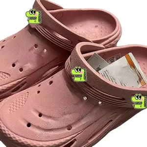 Offizielle Version Original Unisex Zange Maultiere hohe Plattform Zange Crocks Croocs Schuhe für Damen und Herren