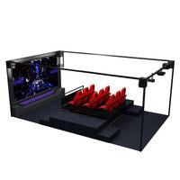 ¡Oferta! Simulador de cine VR 9d de realidad Virtual, gafas HD, silla de cine 5d, juego de parque temático