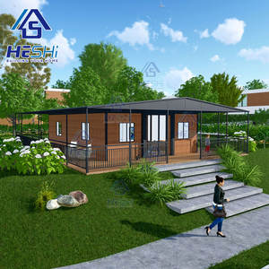 Rumah jadi portabel, kontainer Prebuilt 20 kaki 40 kaki buatan pabrik 2 <span class=keywords><strong>4</strong></span> 5 kamar tidur rumah - Product Image 3