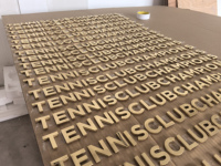 Letras de Latón Sólido de 5mm de Fábrica, Disponibles en Acabado Cepillado/Pulido/Plateado, Letreros Personalizados de Alta Gama para Clubes y Exteriores