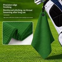 Serviette de golf en microfibre gaufrée à séchage rapide avec fixation magnétique auto-agrippante, cadeau pour club, logo personnalisable