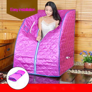 600WポータブルFIR/遠赤外線減量デトックステントフット暖房パッドスチームSPAサウナルーム - Product Image 2