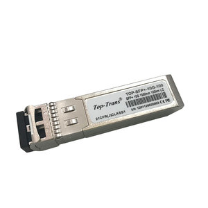 Transceptor SFP+ Monomodo TSFP+-10G-XXX LC 10GBASE para Equipos de Fibra Óptica, Alcance de 10KM a 100KM para Redes Metropolitanas TSFP+-10G-XXX 10G - Product Image 1