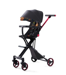 <span class=keywords><strong>Poussette</strong></span> de voyage compacte et pliable automatiquement Purorigin 2026, avec cadre en alliage d'aluminium et PU léger, idéale pour le jogging - Product Image 1