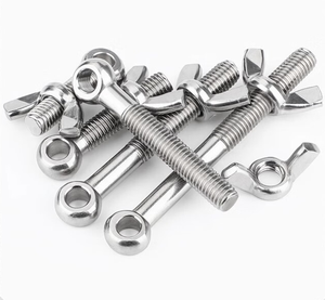 Vente en gros usine Vis à œil longue en acier inoxydable 304 à tête <span class=keywords><strong>papillon</strong></span> M18 20mm - Product Image 4