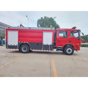 Camión de Bomberos Shacman 4X2 de 8M3 con Sistema de Agua y Espuma para Rescate, Precio de Fábrica - Product Image 5