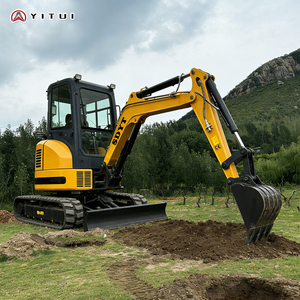Mini-Bagger 3,5 Tonnen Hydraulischer Bagger Langlebige Kompaktmaschine mit Kubota-Motor für Landwirtschaft und Garten Maßgeschneiderter Mini-Bagger - Product Image 1