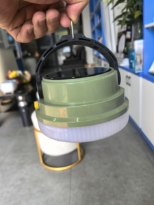 Outdoor Waterproof ABS Solar Lantern Support <b>Dimmer</b> Adjustable LED 10~12 Hours Lighting Emergency Camping Lamps - Product Image 4