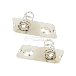 Contactos de resorte para pilas AA y AAA, conector metálico para juguetes y control remoto - Product Image 1