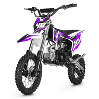 Moto tout-terrain 125cc à deux roues pour adultes, moto tout-terrain à quatre temps à essence