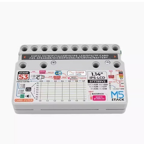 Hot M5stack Cardputer StampS3 Microcontroller 56 key keyboard card computer Development Board