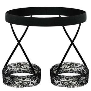 Lencería sexy de moda para hombre, bragas al por mayor, transpirables, cómodas, de encaje, con diseño hueco, leggings de corte bajo. - Product Image 1