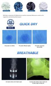 เสื้อฮู้ดตกปลาขั้นสูง UPF50ผ้าสแปนเด็กซ์/ โพลีเอสเตอร์กันลมกันน้ำระบายอากาศได้ดีป้องกันการยศาสตร์ - Product Image 6