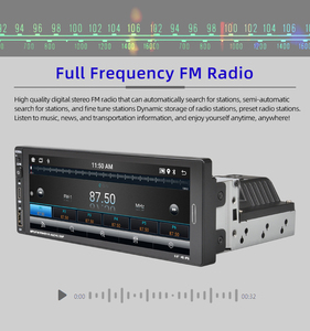 6.9 Inch Car Stereo Car DVD Radio Support Wireless Carplay <strong>Android</strong> Auto Touch Screen 1280*480 <strong>Android</strong> 11 GPS WIFI 1 Din - Product Image 3