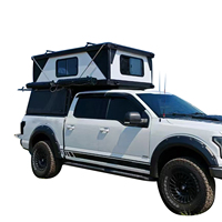 Tente de toit pop-up légère en aluminium pour camping-car, pliable, étanche et moderne pour pick-up
