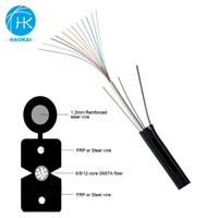 Cable de Fibra Óptica de 12 Núcleos para Exteriores, Precio por Metro, Figura 8, FTTH