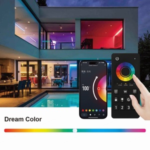 C100W aipin 4 Zone ตาข่ายรีโมทกลุ่ม & ซิงค์ Tuya Smart WiFi DC12-24V PWM ควบคุม rgbwc LED เปลี่ยนสีตกแต่ง - Product Image 5