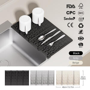 Tapete de Silicona Biodegradable Ecológico para Bar, Accesorios Personalizados para Bebidas, Tapete para <span class=keywords><strong>Cerveza</strong></span> en la Cocina - Product Image 2