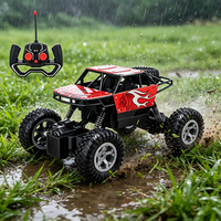 Voiture télécommandée RC tout-terrain 1/14 en alliage, 4 canaux, 27 MHz, haute vitesse, pour enfants et adultes, cadeau idéal