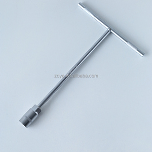 <span class=keywords><strong>Chiave</strong></span> <span class=keywords><strong>a</strong></span> <span class=keywords><strong>Bussola</strong></span> Industriale con Impugnatura <span class=keywords><strong>a</strong></span> T in Acciaio Q235, 8 10 14 <span class=keywords><strong>17</strong></span> 19mm, Adattatore <span class=keywords><strong>da</strong></span> 1/2 Pollice, 300mm, Utensile Automobilistico - Product Image 3