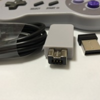 Control Remoto Inalámbrico USB con Bluetooth para Nintendo NES/SNES Mini Classic Android, Control para Consola de Juegos Nintendo Switch