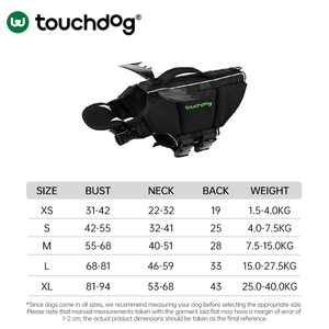 Chaleco Salvavidas Ajustable para Perros Touchdog con <span class=keywords><strong>Flotador</strong></span> para el <span class=keywords><strong>Cuello</strong></span> para Natación, Navegación y Surf - Product Image 4