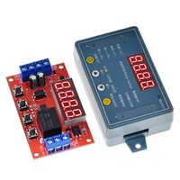 DC 5V 12V 24V 10A Module de relais à retardement réglable 32 Modes LED minuterie numérique déclencheur minuterie interrupteur de contrôle Cycle d'impulsion